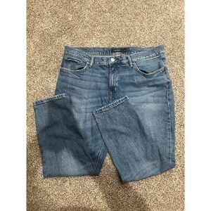 Lauren Ralph Lauren Black Label Womens Skinny Jeans Blue Size 14 Stretch